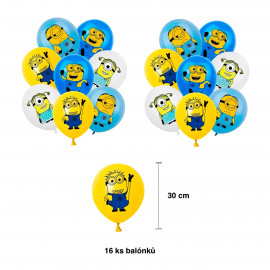 Velká narozeninová sada Mimoni 54ks