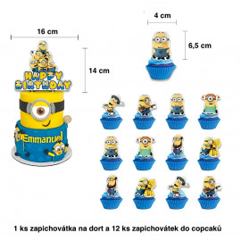 Velká narozeninová sada Mimoni 54ks