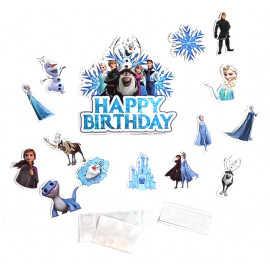 Velká narozeninová sada Frozen 51ks