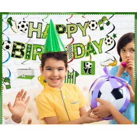 Velká narozeninová sada Fotbal 53ks