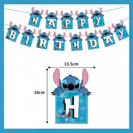 Velká narozeninová sada Lilo a Stitch 46ks