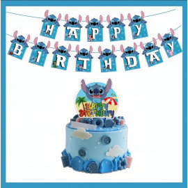 Velká narozeninová sada Lilo a Stitch 46ks