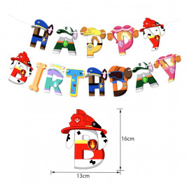 Velká narozeninová sada Tlapková patrola 47ks