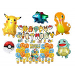 Maxi narozeninová sada Pokémon 65ks