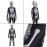 Dětský karnevalový kostým kostra Scary Skeleton 122-134 L