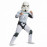 Dětský kostým Star wars Stormtrooper se svaly a maskou 116-122 M