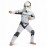 Dětský kostým Star wars Stormtrooper se svaly a maskou 116-122 M