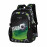 Školní batoh Fotbal zelený