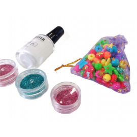 Sada tetování Glitter se šperky a nálepkami 18ks