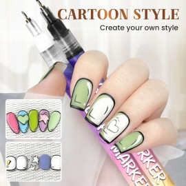 Sada barev na nehty Fixy Nail art 12ks