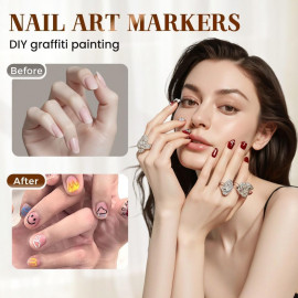 Sada barev na nehty Fixy Nail art 12ks