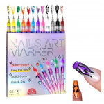 Sada barev na nehty Fixy Nail art 12ks