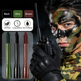 Sada maskovacích barev na obličej a tělo Camouflage 3ks