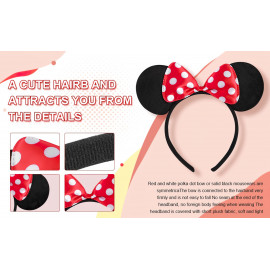 Dětský kostýmek Myška Minnie s motýlkem 3v1