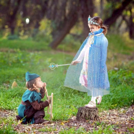 Souprava Pelerína Elsa Frozen se šperky 8ks