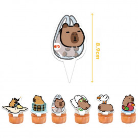 Velká narozeninová sada Capybara 42ks