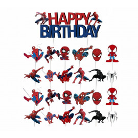 Velká narozeninová sada Spiderman 58ks
