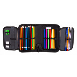 Školní rozkládací penál Minecraft kostky s náplní