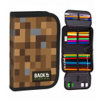 Školní rozkládací penál Minecraft kostky s náplní
