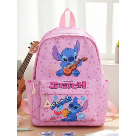 Dětský batoh Lilo a Stitch růžový CUTE