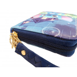 Dětská peněženka Lilo a Stitch s poutkem a karabinou