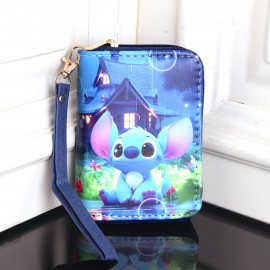 Dětská peněženka Lilo a Stitch s poutkem a karabinou