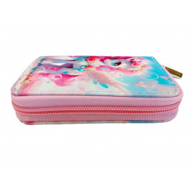 Dětská peněženka Jednorožec s poutkem a karabinou