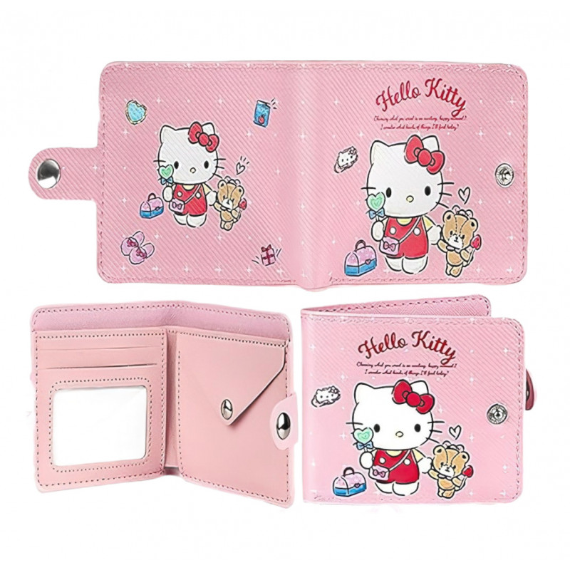 Dětská peněženka Hello Kitty se zapínáním Dětská peněženka Hello Kitty se zapínáním