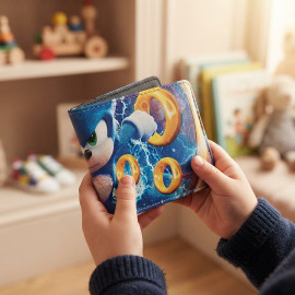 Dětská peněženka Ježek Sonic Rings