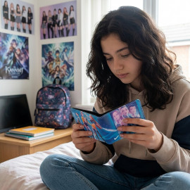 Dětská peněženka Demon Hunters K-pop