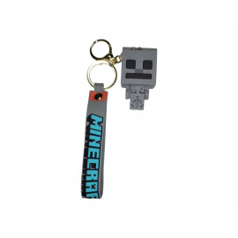 Dětská klíčenka Minecraft Skeleton s poutkem a karabinou