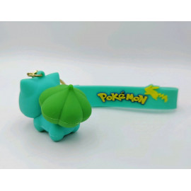 Dětská klíčenka Pokémon Bulbasaur s poutkem a karabinou