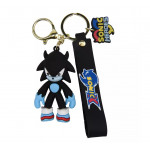 Dětská klíčenka Ježek Sonic Shadow s poutkem a karabinou