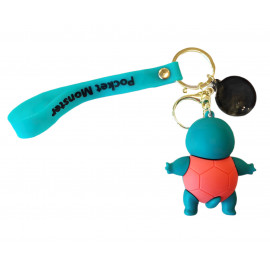 Dětská klíčenka Pokémon Squirtle s poutkem a karabinou