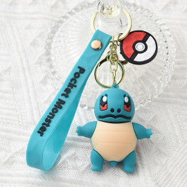 Dětská klíčenka Pokémon Squirtle s poutkem a karabinou
