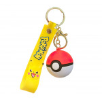 Dětská klíčenka Pokémon Pokébal s poutkem a karabinou