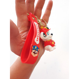 Dětská klíčenka Tlapková patrola Marshall s poutkem a karabinou