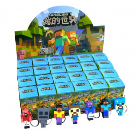 Dětská klíčenka MysteryBox Minecraft 1ks 