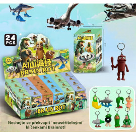 Dětská klíčenka MysteryBox Brainrot 1ks 