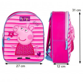 Dětský batoh Prasátko Peppa s 3D efektem