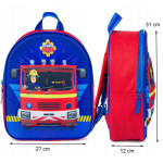 Dětský batoh Požárník Sam s 3D efektem