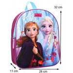 Dětský batoh Ledové Království Princezny s 3D efektem