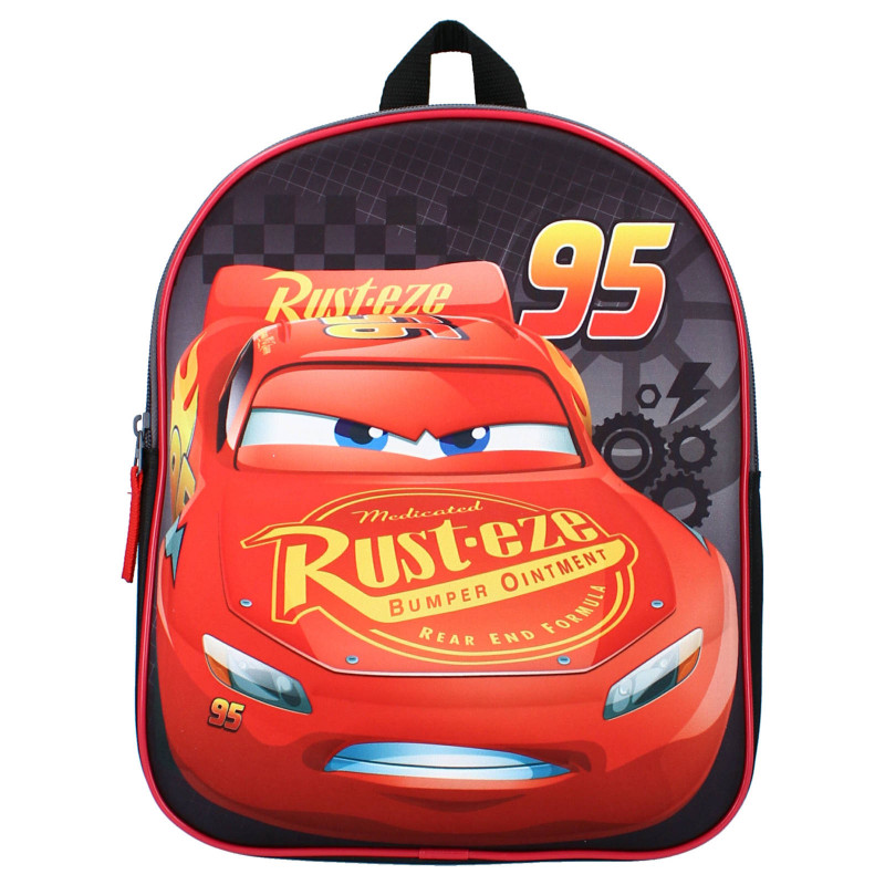 Dětský batoh Cars Blesk McQueen s 3D efektem
