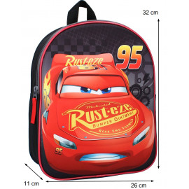 Dětský batoh Cars Blesk McQueen s 3D efektem