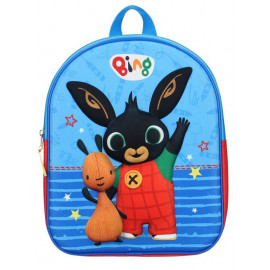 Dětský batoh Králiček Bing a Flop s 3D efektem