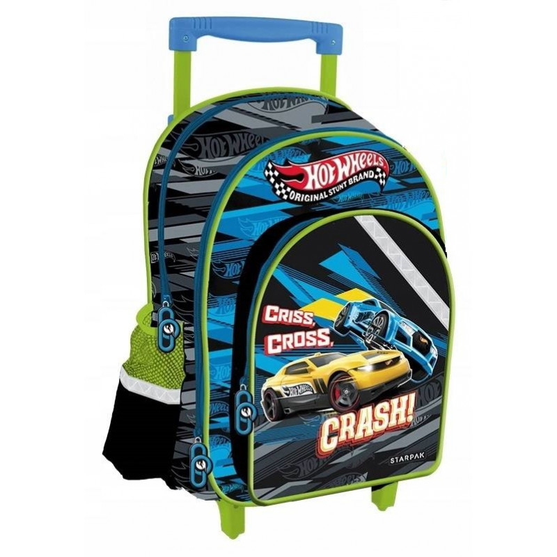 Školní batoh na kolečkách Hot Wheels