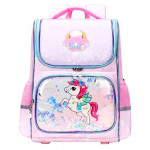 Školní aktovka Jednorožec s duhou