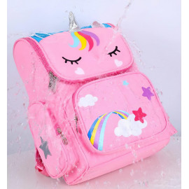 Školní aktovka Jednorožec růžový