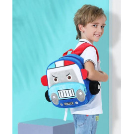 Dětský batoh Plyšové auto Policie Dětský batoh Plyšové auto Policie