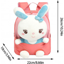 Dětský batoh s plyšákem Králíček Dětský batoh s plyšákem Králíček